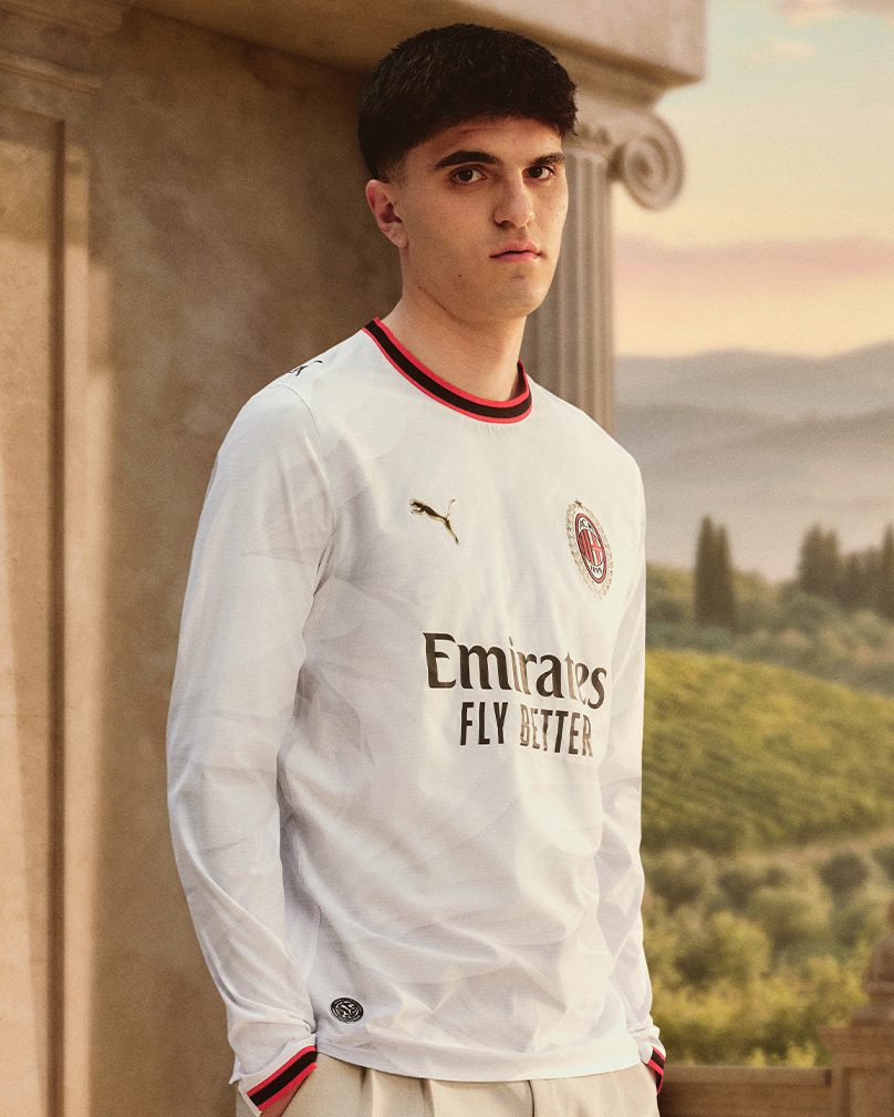 PUMA y AC Milan presentan la camiseta de visitante 2026/27: un homenaje al esplendor del pasado