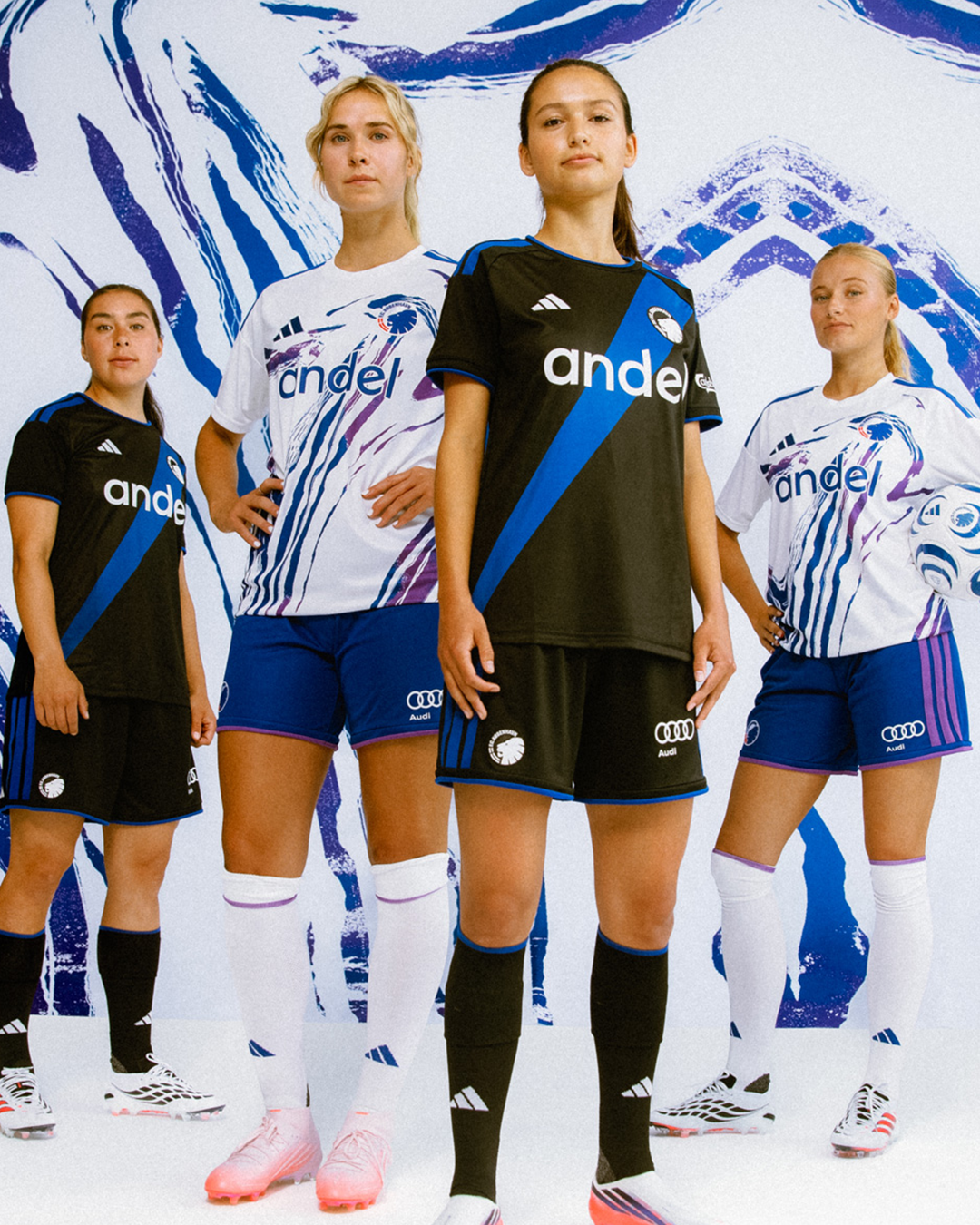 F.C. Copenhagen Women y adidas presentan sus nuevas camisetas para la histórica temporada 2026/27