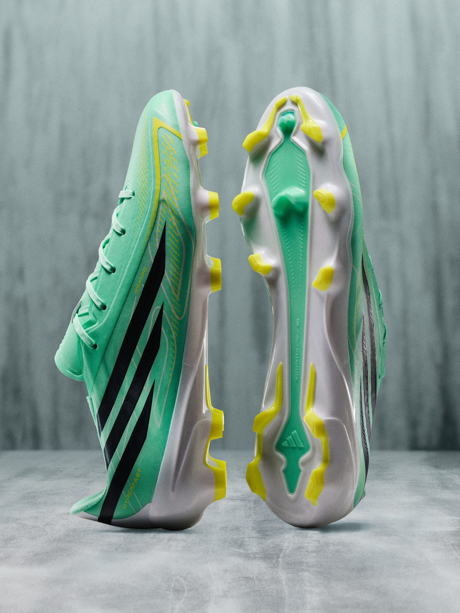 adidas Lanza 'Final Rush': La Colección de Botines que Revoluciona el Fútbol con Menta y Diseño Radical