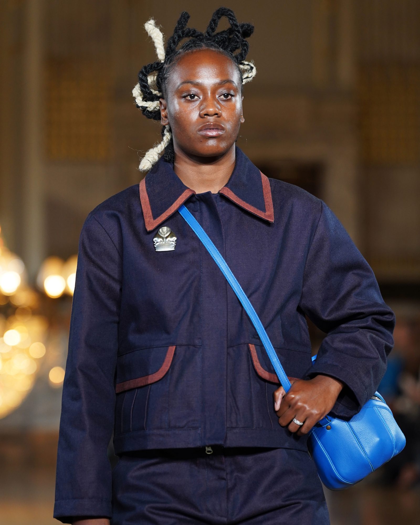 Melvine Malard Hace su Debut en la Pasarela de Labrum durante la London Fashion Week SS27