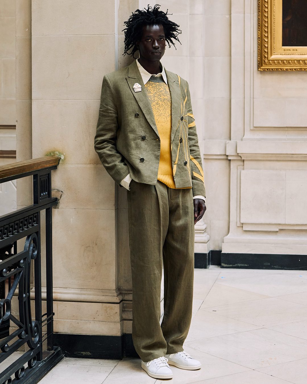Melvine Malard Hace su Debut en la Pasarela de Labrum durante la London Fashion Week SS27