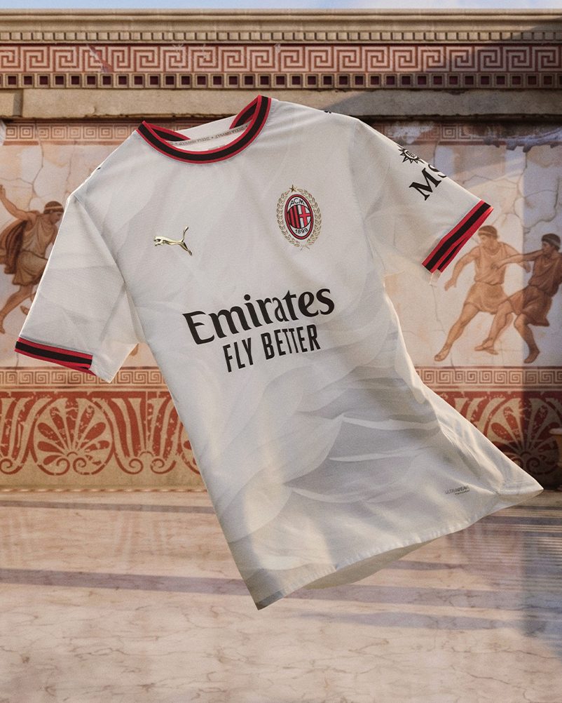 PUMA y AC Milan presentan la camiseta de visitante 2026/27: un homenaje al esplendor del pasado
