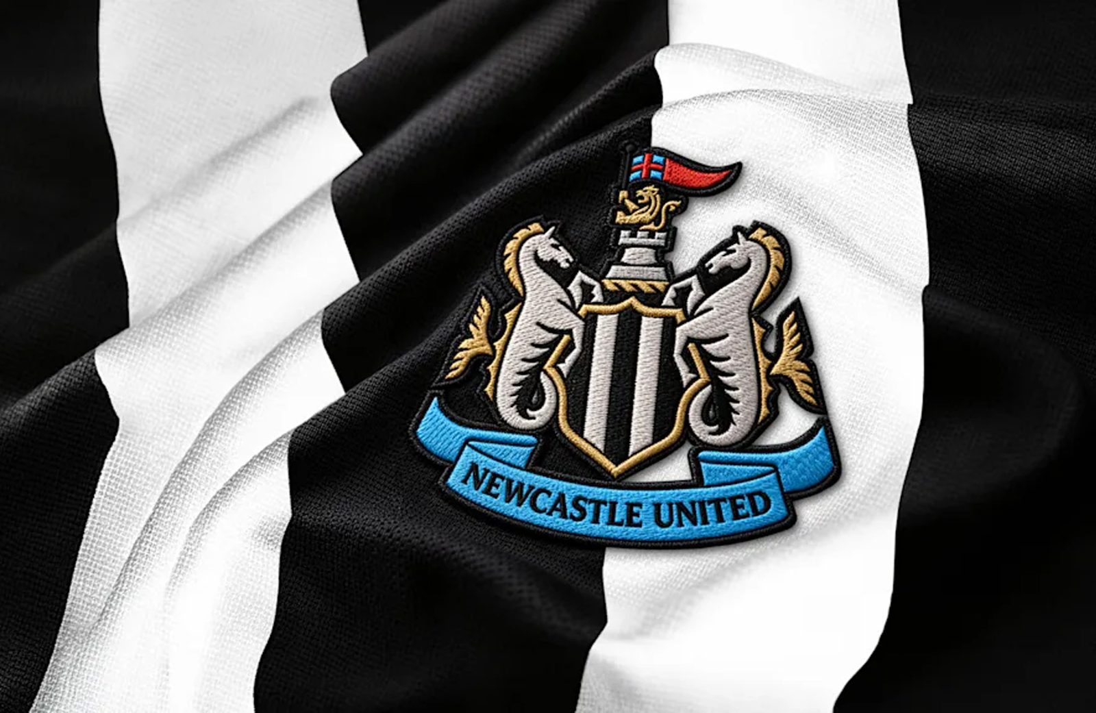 El Nuevo Escudo del Newcastle United: Diseño Elegante, Limpio y Contundente