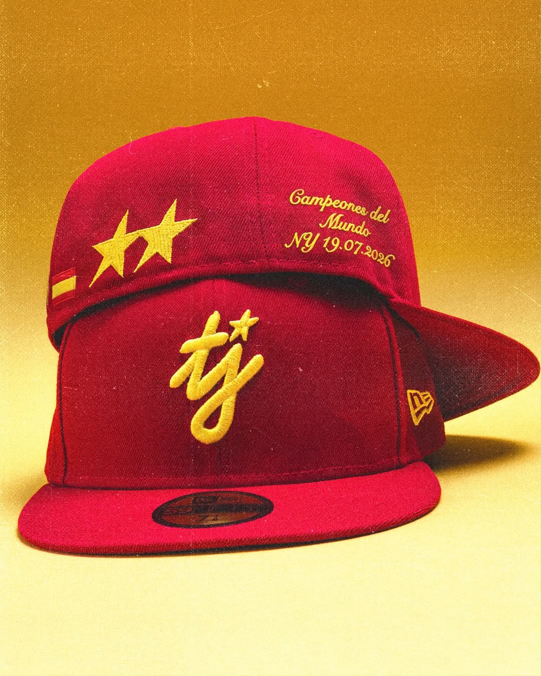 Twojeys y New Era lanzan colección limitada para celebrar el triunfo mundial de España