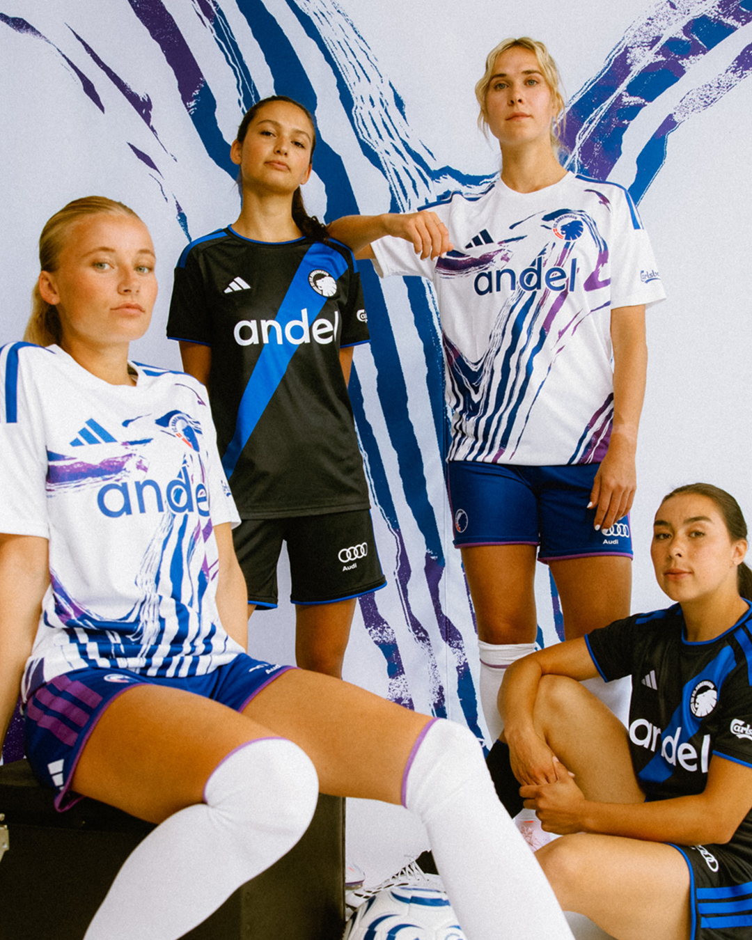 F.C. Copenhagen Women y adidas presentan sus nuevas camisetas para la histórica temporada 2026/27