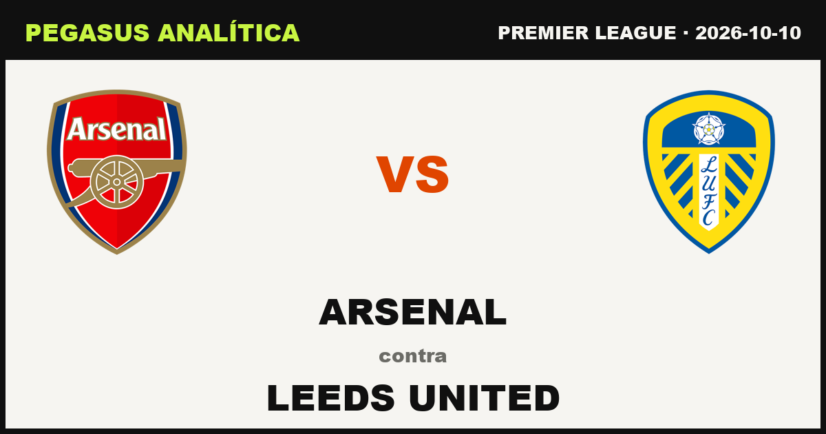 Arsenal vs Leeds United: lo que dicen los números