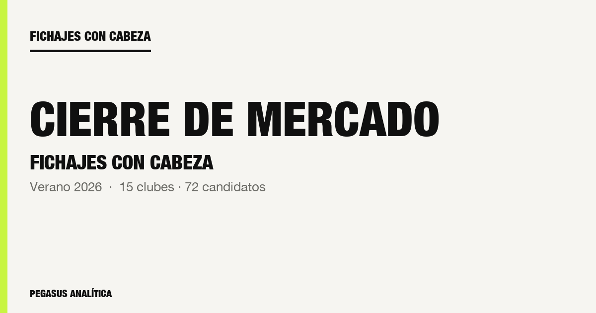 Fichajes con cabeza: el balance del mercado de verano