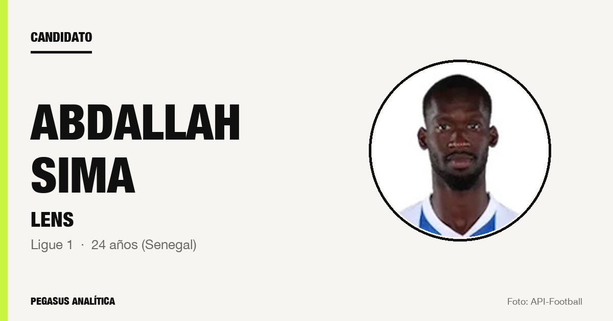 Candidato: Abdallah Sima (Lens)