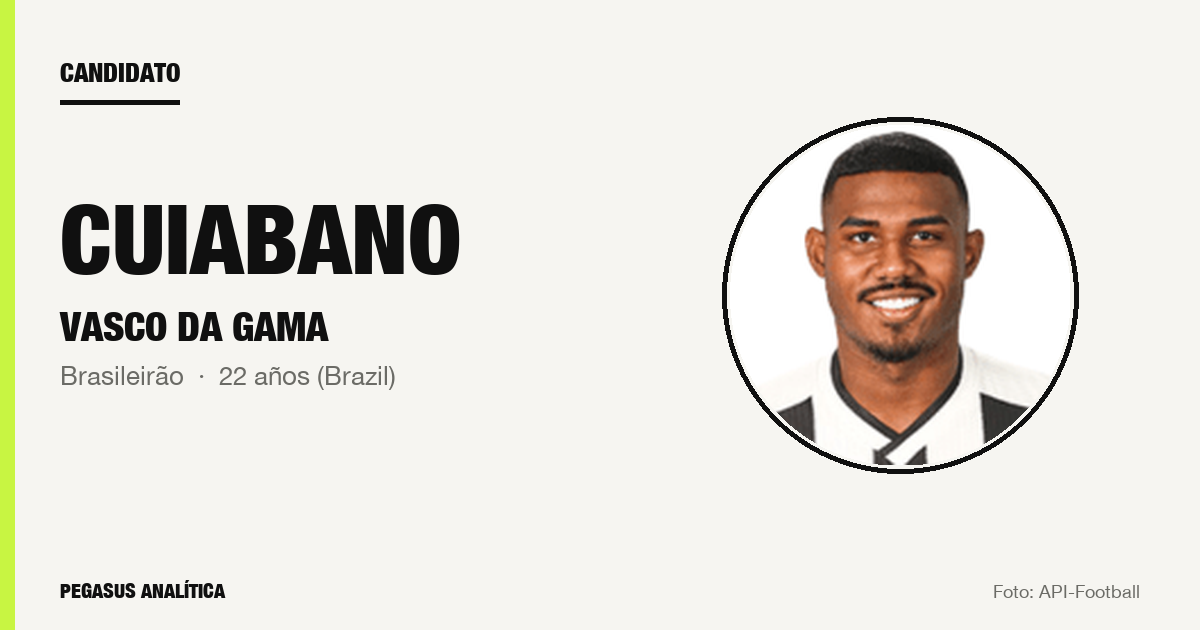 Candidato: Cuiabano (Vasco DA Gama)
