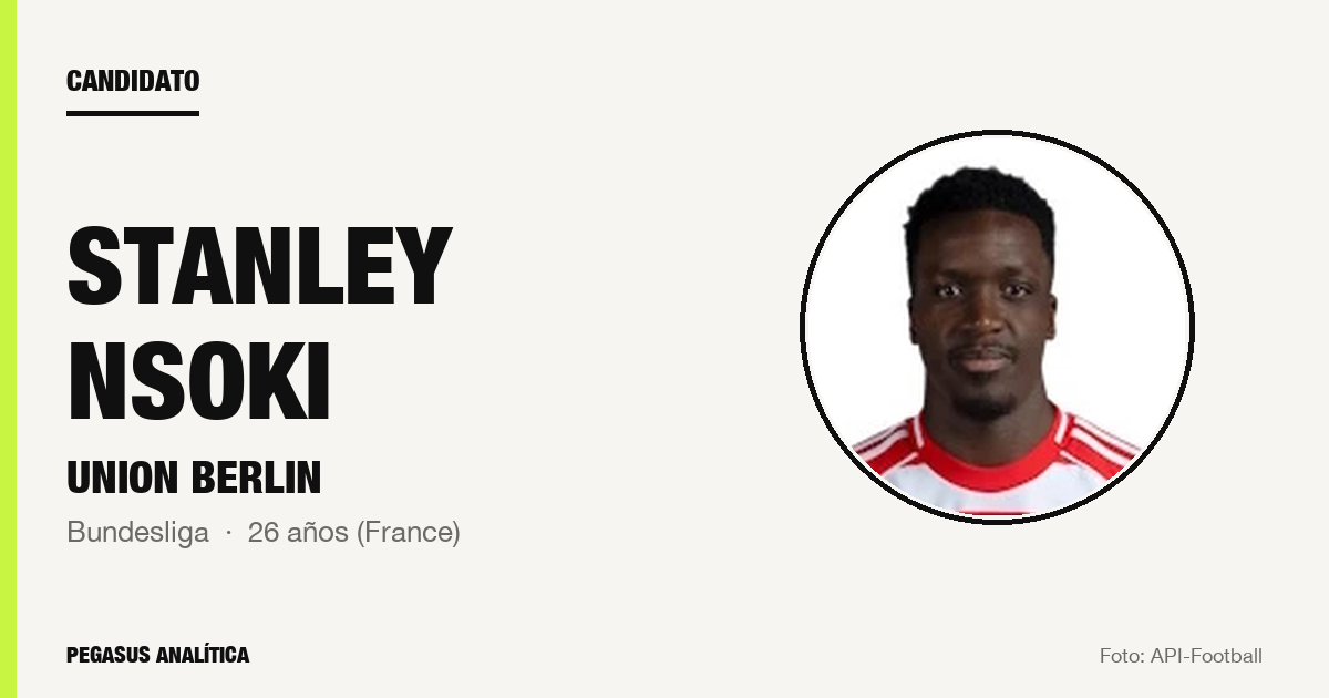 Candidato: Stanley Nsoki (Union Berlin)