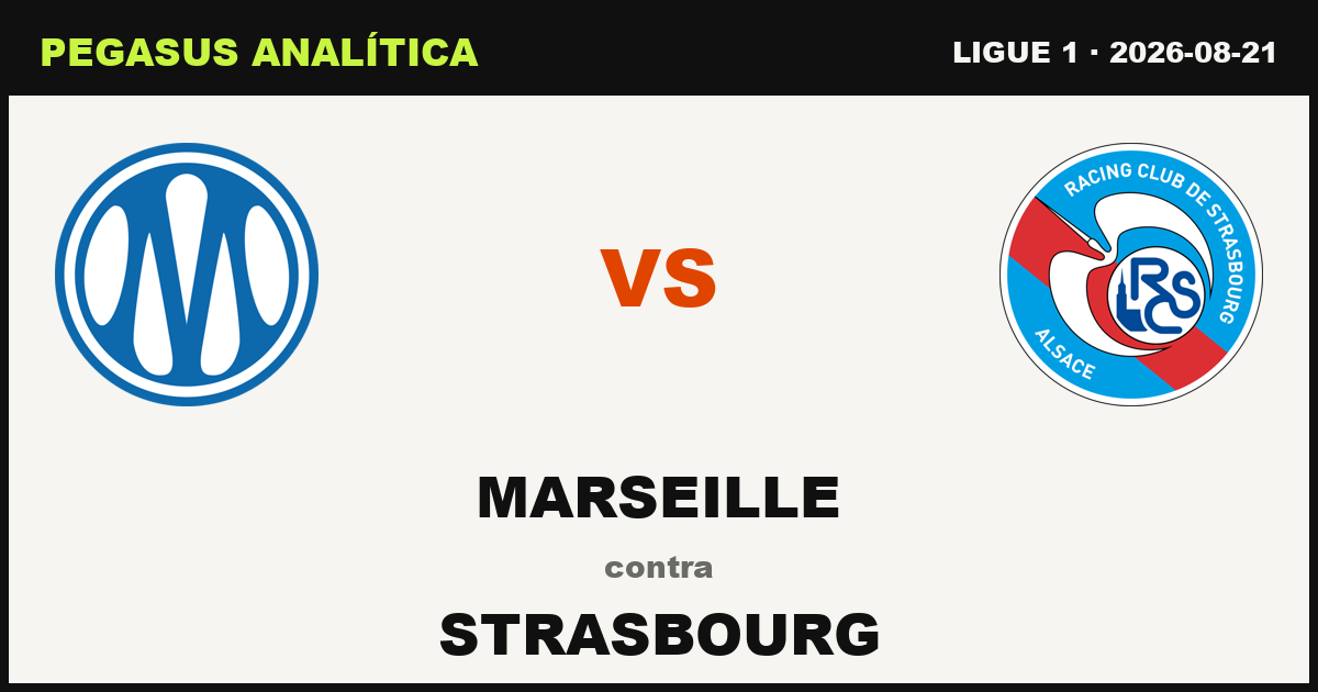 Marseille vs Strasbourg: lo que dicen los números